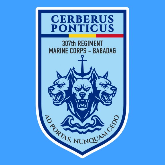 Logo of 307th Regiment Babadag Romania